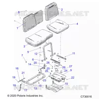 SEAT ASM. AND SLIDER