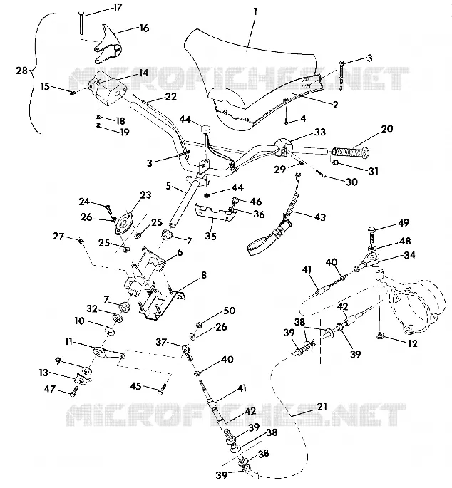 STEERING SL 650/B924058 (4922922292009A)