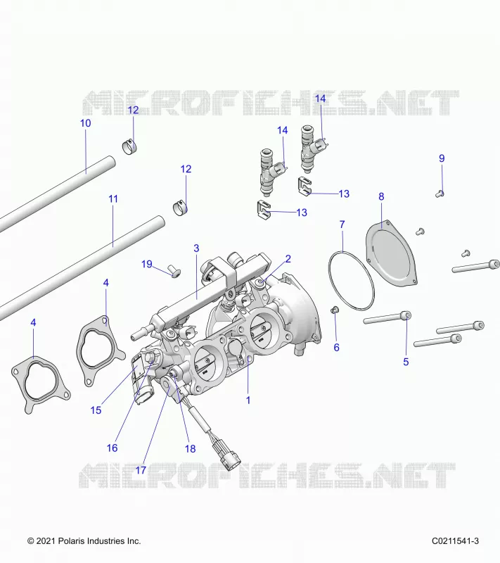 ENGINE, THROTTLE BODY