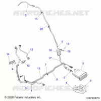 FUEL SYSTEM, FUEL LINES, EVAP