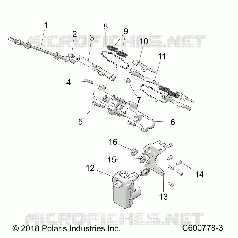 EXHAUST VALVE ASM.