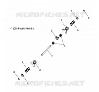 DRIVE TRAIN, MAIN GEARCASE SHIFT FORKS