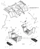 REAR BODYWORK CAB AND FOOTWELL