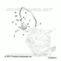 DRIVE TRAIN, MAIN GEARCASE MOUNTING