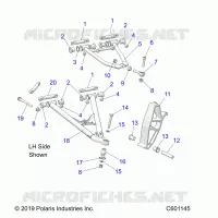 FRONT WISHBONES