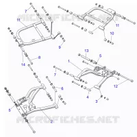 REAR SUSPENSION CONTROL ARMS