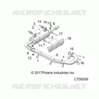 ENGINE, EXHAUST SYSTEM