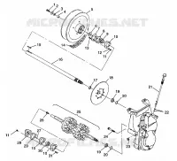 DRIVE TRAIN CLASSIC 0973865 (4938463846B008)