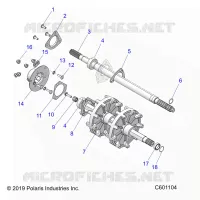 DRIVE TRAIN, JACKSHAFT AND DRIVE SHAFT