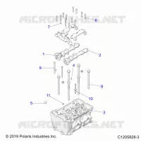 ENGINE, CYLINDER HEAD