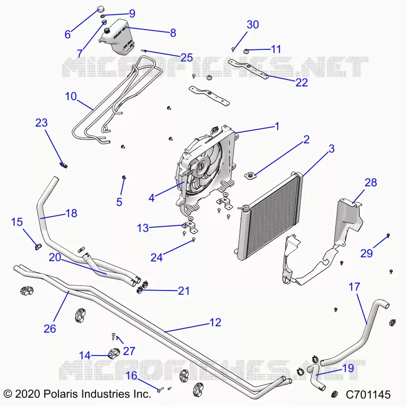 ENGINE, COOLING SYSTEM