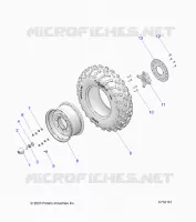 WHEELS, FRONT, STEEL