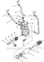 OIL PUMP ASSEMBLY XLT 0940767, XLT SP 0940667   XLT SKS 0940567 (4925022502040A)