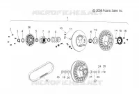 DRIVE TRAIN, SECONDARY CLUTCH