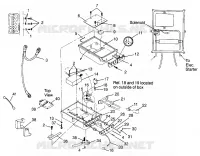 ELECTRICAL BOX HURRICANE B964466 AND  INTL. HURRICANE I964466 (4935733573B010)