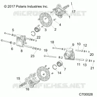 SUSPENSION, REAR CARRIER