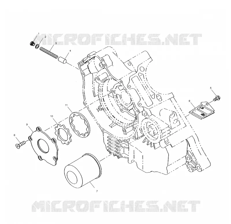 OIL PUMP AND OIL FILTER