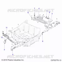 REAR BODYWORK RACK, MOUNTING
