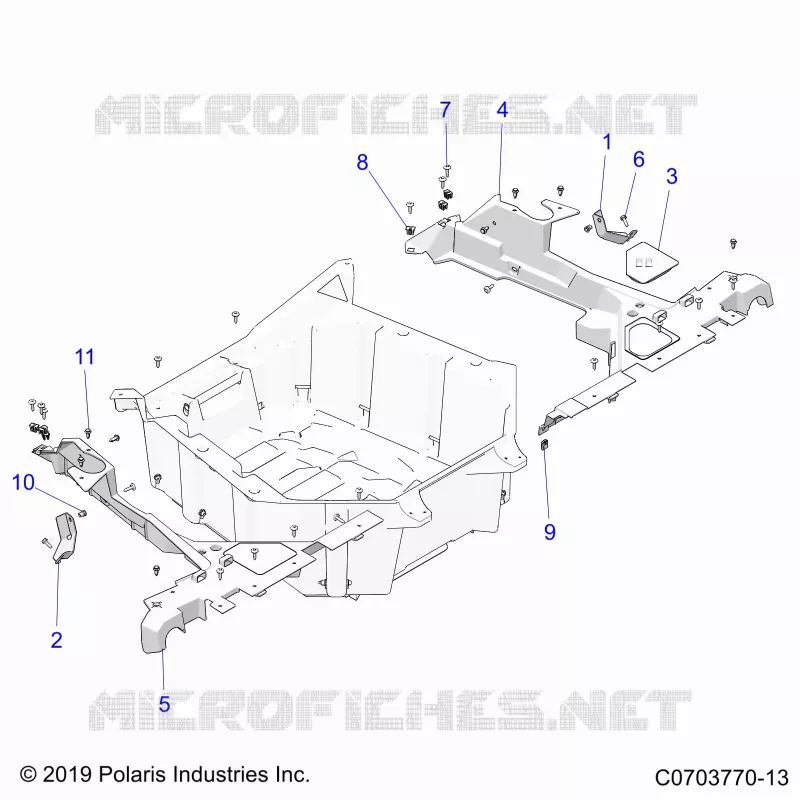 REAR BODYWORK RACK, MOUNTING