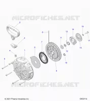 ENGINE, RECOIL STARTER