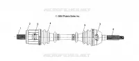 DRIVE SHAFT, FRONT