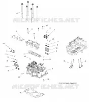 CYLINDER HEAD, CAM AND VALVES