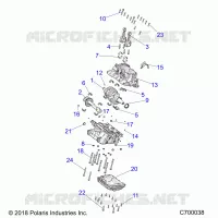 ENGINE, CRANKCASE AND CRANKSHAFT