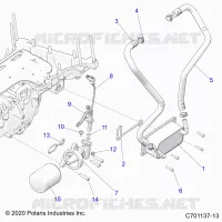 OIL FILTER, OIL COOLER AND RELATED