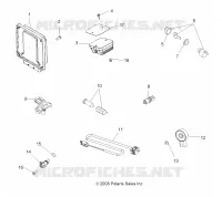 SWITCHES, SENSORS, ECU AND CONTROL MODULES