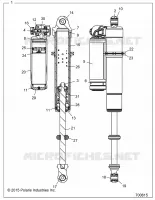 SUSPENSION, FRONT SHOCK
