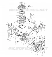 CRANKCASE AND CYLINDER