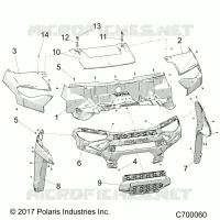 HOOD AND FRONT FACIA