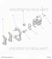 BRAKES, REAR CALIPER
