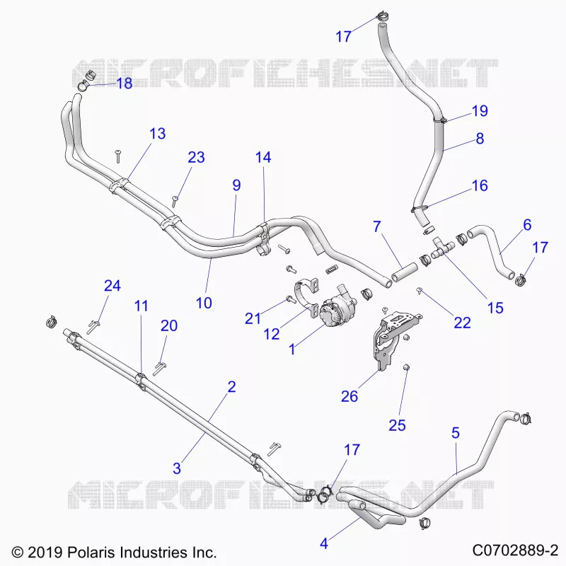 COOLING ROUTING MANIFOLD