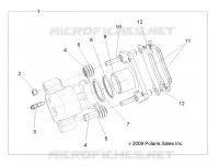 BRAKES, REAR CALIPER
