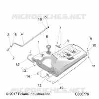 FUEL SYSTEM, FUEL TANK ASM.