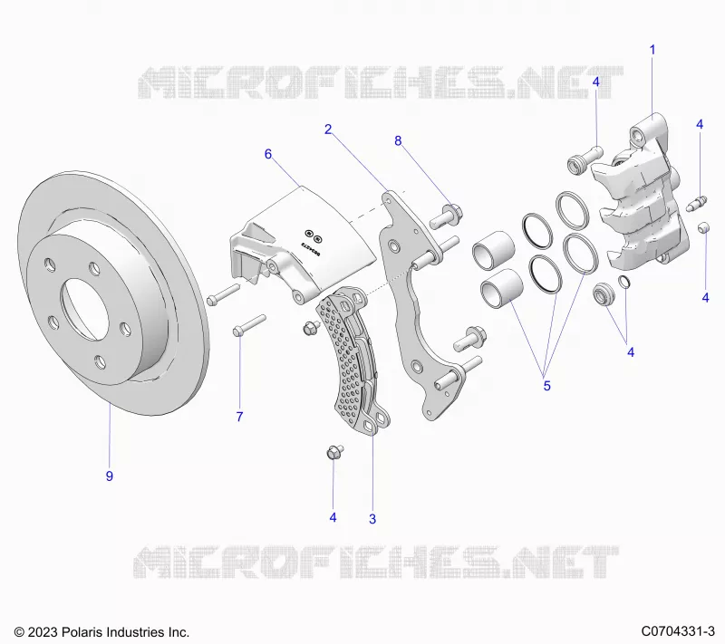 FRONT BRAKE CALIPER