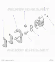 BRAKES, REAR CALIPER