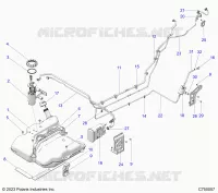 FUEL SYSTEM, EVAP FUEL TANK ASM.
