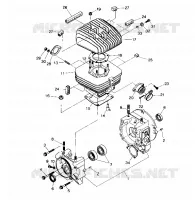 CRANKCASE AND CYLINDER (4914891489031A)