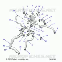 ENGINE, COOLING SYSTEM