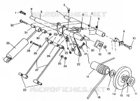 REAR TORQUE ARM TRAIL 0962761 (4931763176C007)