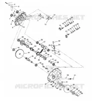 GEARCASE ASSEMBLY 6X6 400L NORWEGIAN N958740 (4930273027D007)