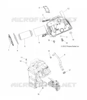 ENGINE, AIR INTAKE