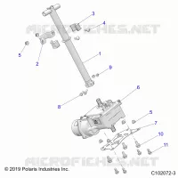 STEERING, STEERING POST  ASM.