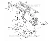 EXHAUST SYSTEM SPORTSMAN 4X4 W948040 (4926842684A010)