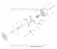DRIVE TRAIN, PRIMARY CLUTCH