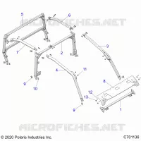 CHASSIS, CAB FRAME