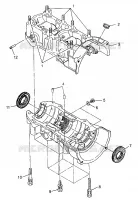 CRANKCASE 440 LC 0972760 (4938353835C004)