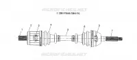 FRONT DRIVE SHAFT